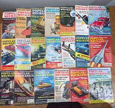 Lote de 20 revistas Popular Mechanics, números de la década de 1960 1962-1969 vintage segunda mano  Embacar hacia Argentina