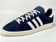 Sugerowana cena detaliczna 90 £ Fabrycznie nowe Adidas Campus 80S Męskie granatowe skórzane trampki Rozmiar 9 na sprzedaż  Wysyłka do Poland