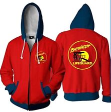 Baywatch print hoodie for sale  Shipping to Ireland