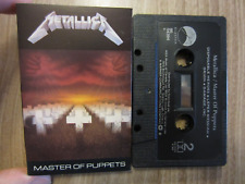 METALLICA canadense ELEKTRA cassete MASTER OF PUPPETS álbum reprodução testada TAPE N.M, usado comprar usado  Enviando para Brazil