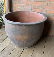 Very large outdoor ceramic plant pot - Pot for tree size plant, used for sale  PORTSMOUTH