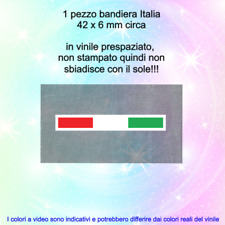 Bandiera italia adesivo usato  Villanova Di Camposampiero