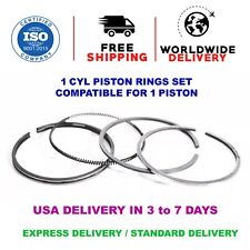 Piston Rings Set 105MM STD for KOMATSU S4D105 79-8204-0000 7982040000 9-8204-00 for sale  Shipping to South Africa