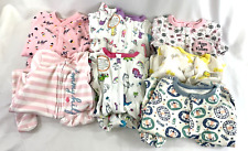 Lote de 7 macacões pijamas Hilfiger + bebê menina 6-9 meses pés dormentes comprar usado  Enviando para Brazil