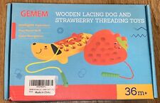 Wooden lacing threading for sale  Lynbrook