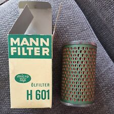 Mann filter 601 for sale  BRIDGWATER