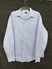 Camisa de manga larga con botones Gap para hombre talla XL bolsillo azul segunda mano  Embacar hacia Argentina
