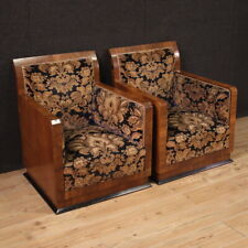 Paar Sessel Art Deco Zwei 2 Möbel Vintage Einrichtung Kunst Jahre 30' segunda mano  Embacar hacia Argentina