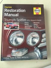 Haynes restoration manual for sale  NOTTINGHAM