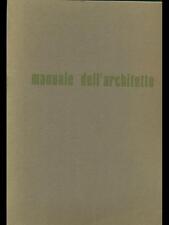 Manuale dell architetto. usato  Italia
