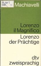 Lorenzo magnifico lorenzo gebraucht kaufen  Dinkelscherben