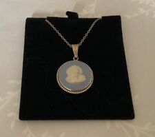 Vintage Wedgewood Jasperware Sterling Silver Necklace , used for sale  Shipping to South Africa