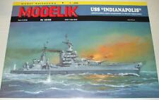1/200 scale US Heavy Cruiser USS "INDIANAPOLIS" -Paper Card Model  na sprzedaż  PL