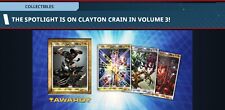 Used, TOPPS MARVEL COLLECT ARTIST SPOTLIGHT CLAYTON CRAIN VOLUME 3 FULL SR/RARE SET for sale  Shipping to South Africa