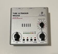 Preamplificador tubo Behringer Ultragain Mic200, 12AX7, bien usado, excelente estado, usado segunda mano  Embacar hacia Argentina