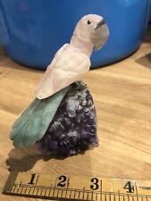 Pink parrot amethyst for sale  NORTHAMPTON