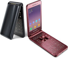 Używany, Android Samsung Galaxy Folder 2 SM-G1650 Duża klawiatura Dual SIM 4G LTE Flip Phone na sprzedaż  Wysyłka do Poland