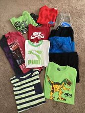 Lote misto - 13 peças/meninos tamanho 12/14 roupas de verão shorts/camisas/PJ/camisa de natação comprar usado  Enviando para Brazil