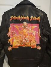 heavy metal leather jackets for sale  TWICKENHAM