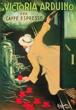 POSTER cm. 31x42 - DECO Victoria Arduino Per Caffe 'Espresso LEONETTO CAPPIELLO, usato usato  Pinerolo