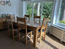 Solid oak dining for sale  SUTTON COLDFIELD