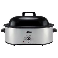 NESCO MWR18-47 ELECTRIC ROASTER, 18 QUART, SILVER, used for sale  Shipping to South Africa