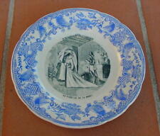 Assiette plate porcelaine d'occasion  Garons