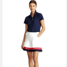 Saia curta de golfe Ralph Lauren feminina tamanho 6 embutida shorts bolsos branca comprar usado  Enviando para Brazil