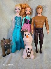 Muñecas originales Disney Frozen Elsa Anna Kristoff de 12" mujeres hombres niñas niños  segunda mano  Embacar hacia Argentina