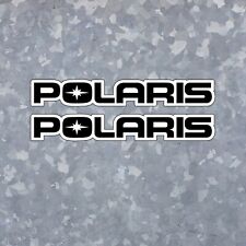 2 POLARIS Decals 5" 9" 11" 16" Decal Stickers Pick 48 Colors for sale  Shipping to South Africa