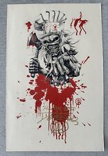 Impressão assinada por Derek Riggs Iron Maiden Eddie 11x17 comprar usado  Enviando para Brazil