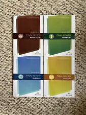 Used, Becker CPA Final Review All 4 Books FAR AUD BEC REG V3.3 for sale  Chicago