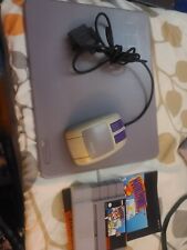 Cartucho Mario Paint Super Nintendo SNES con mouse, almohadilla para mouse, manual, BGH mb segunda mano  Embacar hacia Argentina