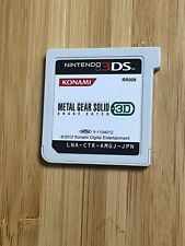 Metal Gear Solid Snake Eater 3D Nintendo 3DS cartucho somente JAPÃO, usado comprar usado  Enviando para Brazil