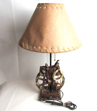 Vtg western lamp for sale  Warsaw