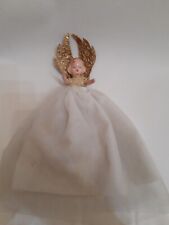 Used, Vintage Christmas tree fairy / angel - Airfix hard plastic / celluloid retro for sale  SOUTHSEA