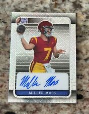 2023 Leaf Pro Set Metal MILLER MOSS Silver Mojo Auto /20 USC Trojans, used for sale  Shipping to South Africa