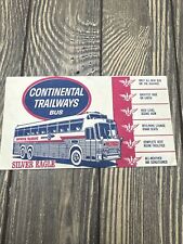 Vtg continental trailways for sale  Marion