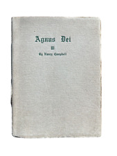 AGNUS DEI por Nancy Campbell Ilustrado por Joseph Campbell RARO 1920 Boston comprar usado  Enviando para Brazil