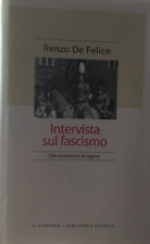 Intervista sul fascismo. usato  Quartu Sant Elena