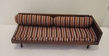 Used, MATTEL MODERN WOOD DAY BED SOFA W/STRIPED CUSHION/PILLOWS JAPAN PRE-BARBIE 1958- for sale  Shipping to South Africa