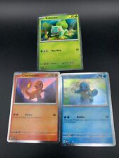 Bulbasaur Charmander Squirtle SVP046 047 048 Lote Promocional Pokémon Holo Casi Nuevo 2023 segunda mano  Embacar hacia Argentina