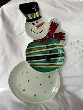 Blown glass snowman for sale  Bossier City