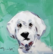 dog canvas painting for sale  Tucson