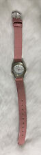 Usado, Relógio feminino Carriage by Timex couro rosa indiglo precisa de bateria nova comprar usado  Enviando para Brazil