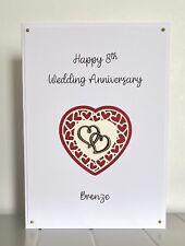 8th wedding anniversary for sale  BRAINTREE