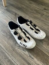 Lake CX332-X Extra Wide Road Cycling Shoes White 44.5 for sale  Shipping to South Africa