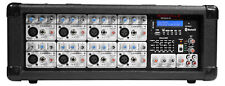 Mezclador alimentado Rockville 8 canales 1400 W con ecualizador de banda Bluetooth/USB/SD/5 + efectos segunda mano  Embacar hacia Argentina