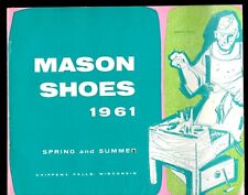 Catálogo de zapatos y botas Mason 1961 120 páginas para hombre y mujer con lista de precios segunda mano  Embacar hacia Argentina