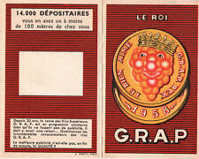 Calendrier 1958 vins d'occasion  France